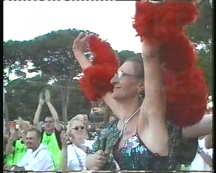Sylvia Rivera al Circo Massimo - World Pride 2000, Roma